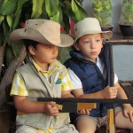 Sistema Montessori: Muy serios los cazadores